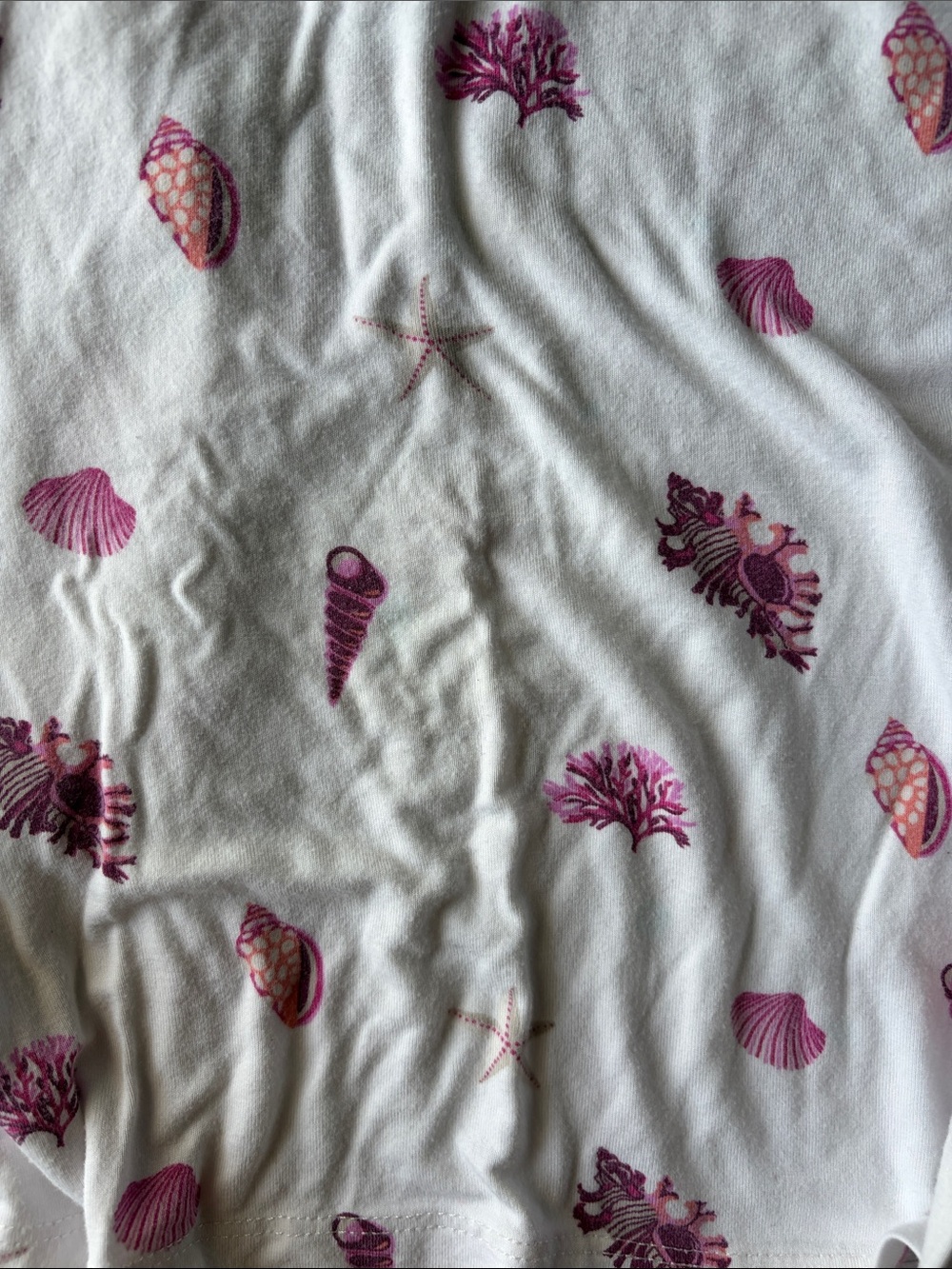 Kyte Baby Raspberry Shell Print Pajama Set - Picture 5 of 5